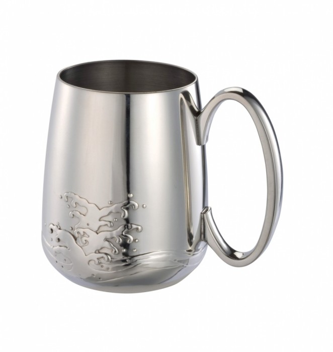 Halba cu motiv valuri Staniu Royal Selangor