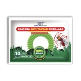 Bratara anti-tantari spiralata pentru copii si adulti, 1 bucata, Smart Touch
