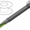 Cablu ecranat LiYCY 12x22AWG PVC Cupru Cositorit