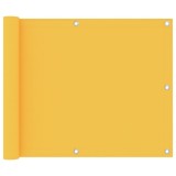 Gossi paravan de balcon, galben, 75 x 600 cm, tesatura oxford