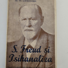 Carte veche Dr Th Loewenstein S Freud si psihanaliza