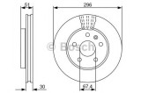 Disc frana CHEVROLET MALIBU (V300) (2012 - 2016) BOSCH 0 986 479 543