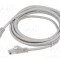 Cabluri patch U/UTP 6 litat Cu PVC gri 3m 26AWG GEMBIRD