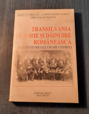 Transilvania istorie si dainuire romaneasca Ioan Ciolan foto