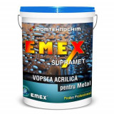 Vopsea Acrilica Metal &ldquo;Emex Supramet&rdquo; - Albastru - Bid. 4 Kg
