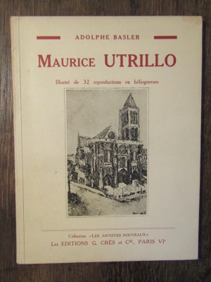 Maurice Utrillo - Adolphe Basler foto