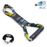 Cumpara ieftin Lanț anti - furt, scuter / bicicletă / trotinetă electrică, 95 cm, EWLK022, multicolor | Motorevolution