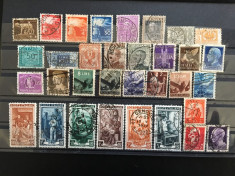 Italia , lot de 33 valori foto