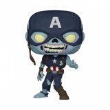 What If...? POP! Animation Vinyl Figure Zombie Captain America Exclusive 9 cm, Funko