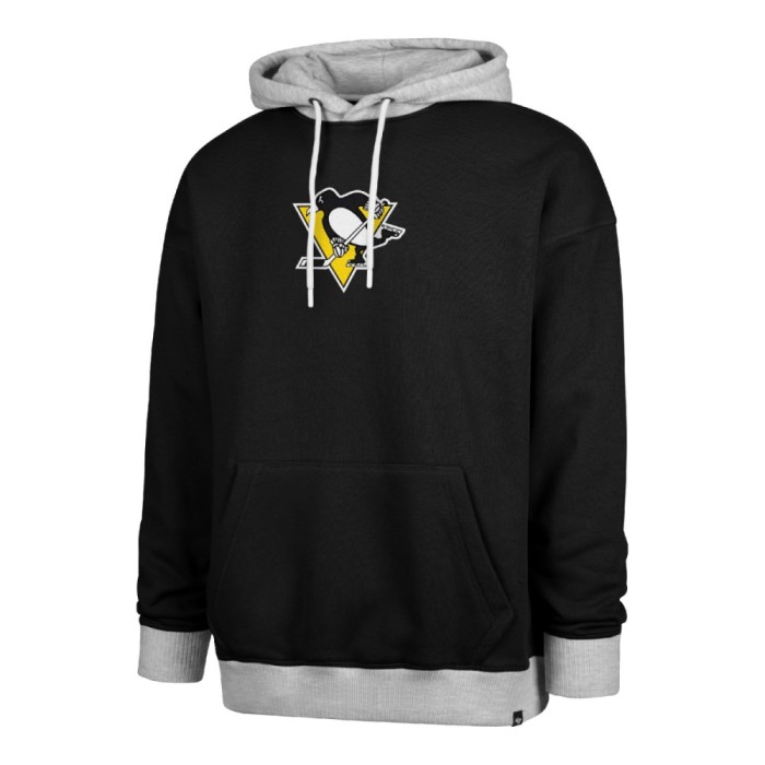 Pittsburgh Penguins hanorac de bărbați cu glugă 47 Patch Drop Shoulder Hood black - M