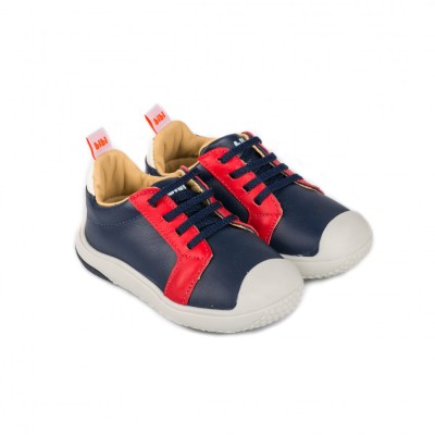 Pantofi Baieti Bibi Prewalker Naval cu Siret Elastic 21 EU foto