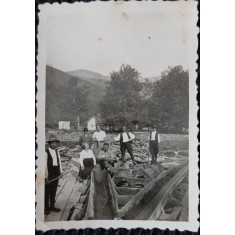 Fotografie, Familie intr-un sat din Romania, 1935