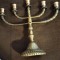 Menora Bronz Masiv Vintage