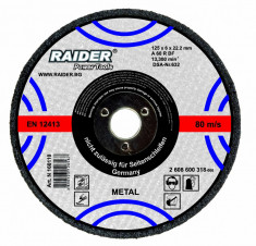 Disc pentru taiat metal 85 mm x 1 mm x 10 mm RAIDER foto