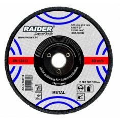 Disc pentru taiat metal 85 mm x 1 mm x 10 mm RAIDER