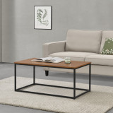 Masuta cafea Esbjerg 45 x 100 x 55 cm efect lemn nuanta inchisa [en.casa] HausGarden Leisure, [en.casa]