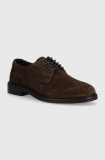 Cumpara ieftin Gant pantofi de piele intoarsa Bidford barbati, culoarea maro, 28633462.G462