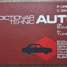Dictionar tehnic auto - P. Cristea, C. Szabados// 1975