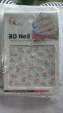 Cumpara ieftin Abtibild 3D unghii, Nail Sticker ZCA-078, Global Fashion