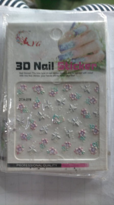 Abtibild 3D unghii, Nail Sticker ZCA-078 foto