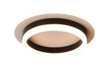 Cumpara ieftin Lustra LED rotunda, 30W, negru, 3000K/4000K/6000K