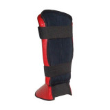 Protectii Tibie Picioare SportKo 331 FitLine Training MMA Kickboxing, Piele Sintetica, Curele Velcro, Marimi S-XL