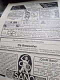 Der Pfadfinder, revista de cercetasie &icirc;n limba germană, 4 numere din 1914 și prima pagina din august.