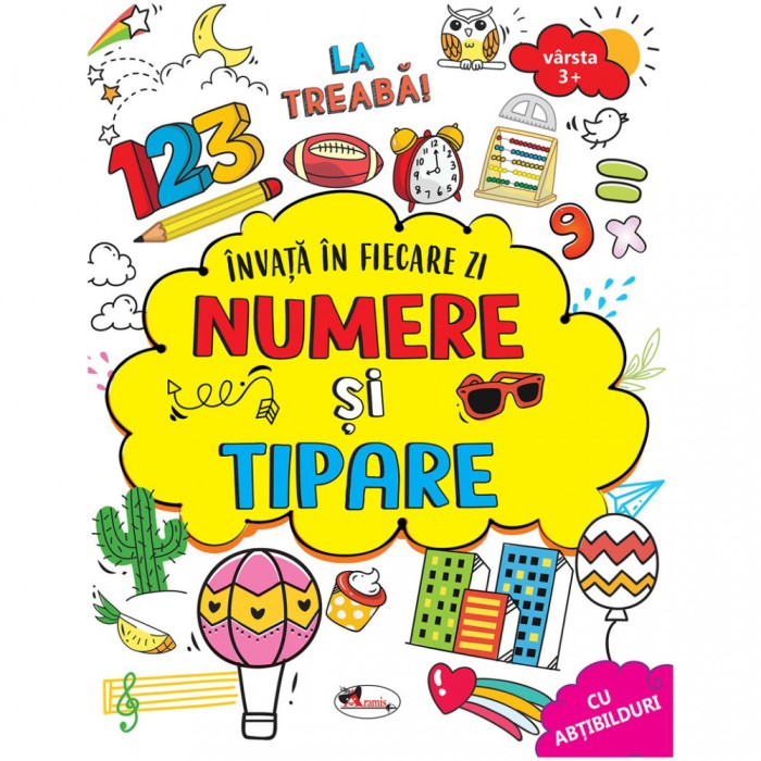 Invat in fiecare zi numere si tipare 3+ , Dreamland Publications