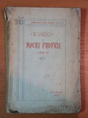 BISERICI CU AVERI PROPRII, SERIA II - PETRU GARBOVICEANU, BUC. 1910 foto