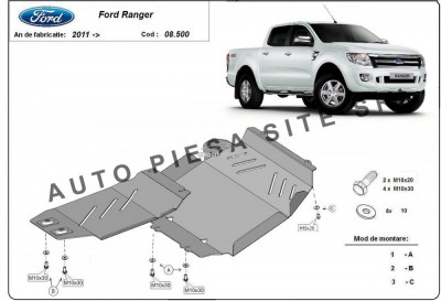 Scut metalic motor + grup fata Ford Ranger incepand cu 2011 APS-08,500 foto