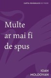 Multe ar mai fi de spus Ioan Moldovan carte beletristica coperta brosata editura Cartea Romaneasca