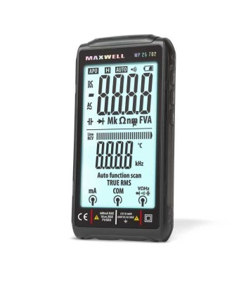 Multimetru automat &amp;quot;FullScreen&amp;quot; 4.2&amp;quot; cu acumulator Type-C MAXWELL foto
