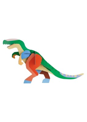 Studio ROOF Wanddeko, Bastel-Set, 3D Wandobjekt - Deluxe T-Rex foto