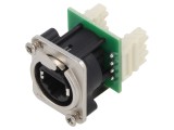 Conector XLRnet CAT5E RJ45 IDC 110