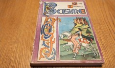 PETRE ISPIRESCU - Basme - MIRCEA NICOLAU (coperta, ilustratii) Editura Junimea, 1987, 294 p.