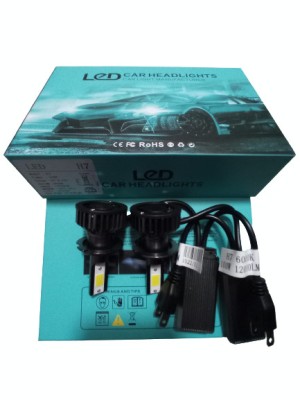 Set 2 becuri auto LED H7 100W - 12.000 LM foto