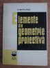 Elemente de geometrie proiectiva N. Mihaileanu