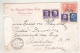 bnk fil - Plic circulat Italia-Franta 1938