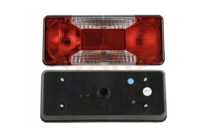 Stop, lampa spate IVECO DAILY, 05.2006-2014 PICK-UP, partea Stanga, OE, tip bec P21/5W+P21W+PY21W; cu locas bec; foto