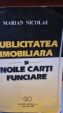 PUBLICITATEA IMOBILIARA SI NOILE CARTI FUNCIARE - MARIAN NICOLAE