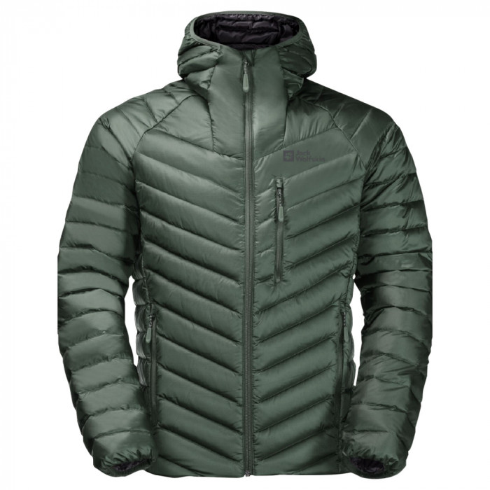 Jachete Jack Wolfskin Passamani Down Hoody M 1207241-4311 verde