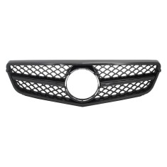 Grila Centrala compatibil cu Mercedes C-Class W204 S204 Limousine Station Wagon 2007-2014 Sport Negru Lucios