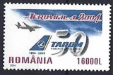 Romania 2004 - Lp 1646 &ndash; TAROM - 50 de ani de existenta (uzuale) MNH ***