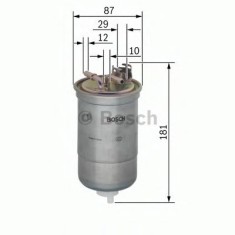 Filtru combustibil AUDI A2 (8Z0) (2000 - 2005) BOSCH 0 450 906 453
