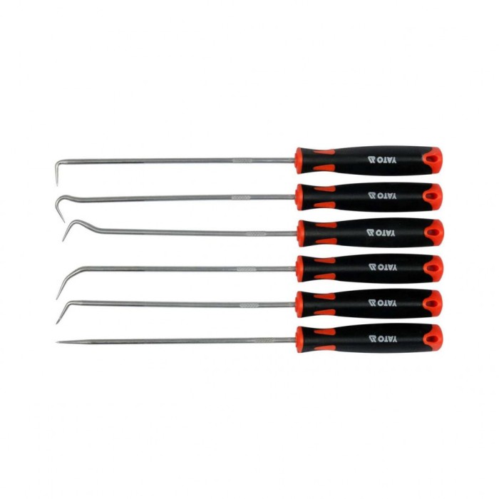 Set 6 c&acirc;rlige pentru extras garnituri Yato YT-08428