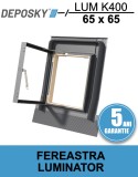 DEPOSKY LUM K400 65x65 - Fereastra luminator pentru pod cu rama inclusa
