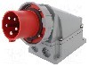 Conector alimentare AC, IEC 60309, IP67, 63A, 400V AC, 5 pini, PCE - 535-6