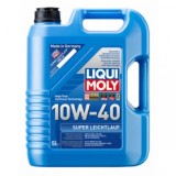 Ulei Motor Sintetic Liqui Moly Super Leichtlauf 10W-40, 5 Litri - Pentru Motoare Peste 100.000 km, Benzina/Diesel