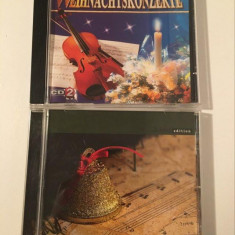 * Lot 2 CD-uri muzica sarbatori Craciun, selectie muzica clasica,