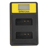 Cumpara ieftin Incarcator Smart Patona USB Dual LCD LP-E12 compatibil Canon EOS M - 141652